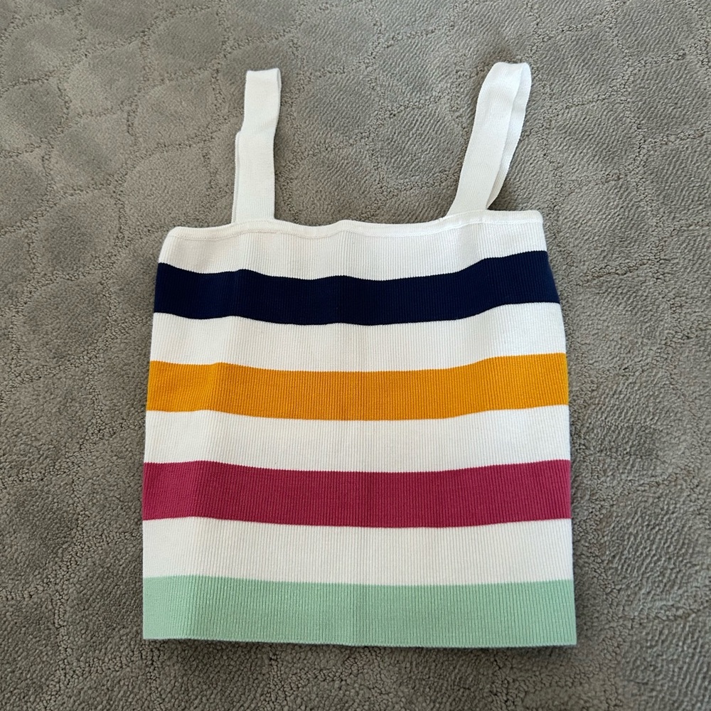 Forever 21 Knit Cropped Tank Top